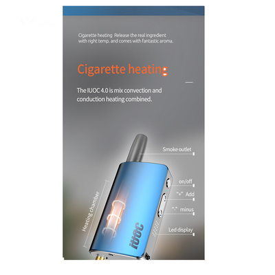 Alaun Heets erhitzte Tabak-Gerät-nicht Brand-Temperaturüberwachung ISO9001